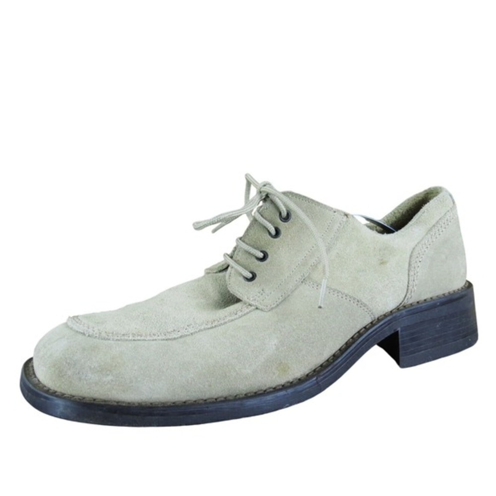 Aldo Men's Italy VTG Derby Oxfords Beige Suede Size‎ 42 Medium Gently Used 2025